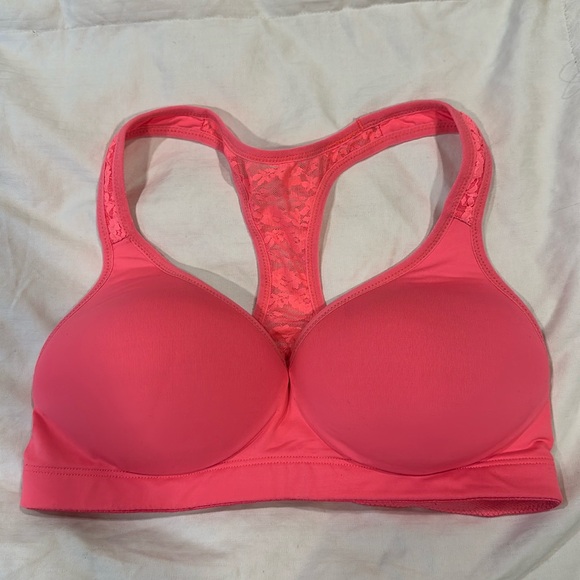 PINK by VS Coral Lace Sports Bra - Picture 1 of 3